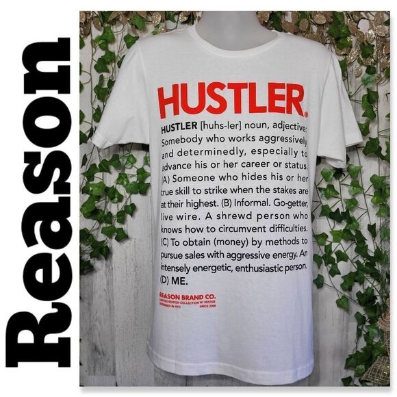 NWT Reason Brand Hustler Shirt - Picture 1 of 9